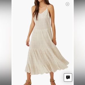 Free People Marigold Cotton Gauze Sundress